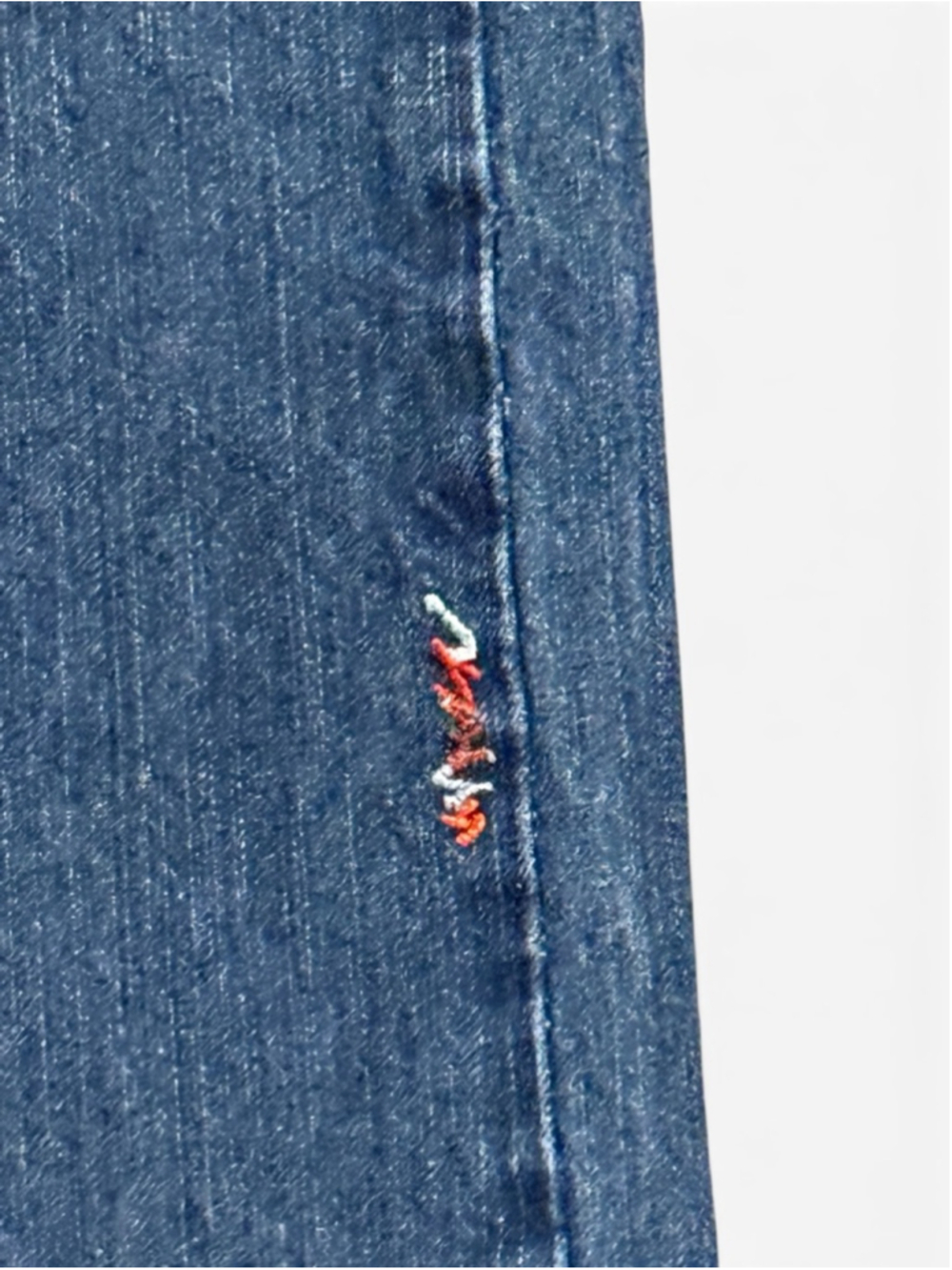 Vtg Y2K COOGI Men’s Baggy Denim Jeans Multicolor Embroidered Pockets Sz 40x34 - Picture 3 of 10